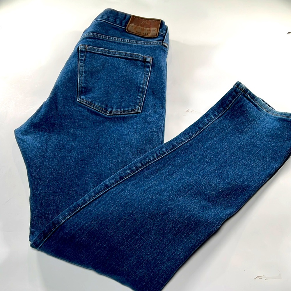 J. Crew Men’s Classic Stretch Slim Blue Denim Jeans/ 35/32